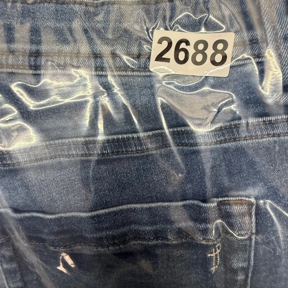 The Perfect Jean Slim Fit Mens 34x32 Blue Medium Wash Stretch Denim JUST1NAMR